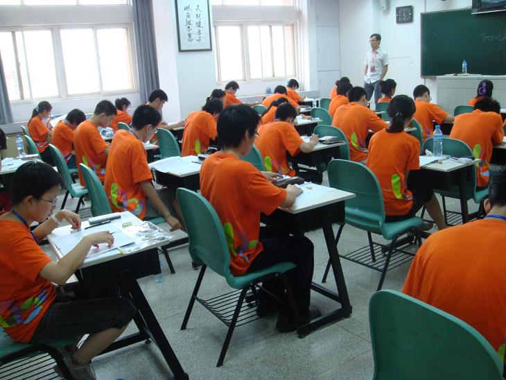 全国中学生生物学竞赛决赛掠影